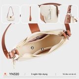  Túi đeo vai nữ YUUMY YN320 (Màu Bạc) 