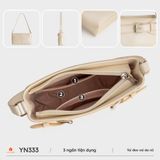  Túi đeo vai nữ Yuumy YN333 (Màu Bạc) 