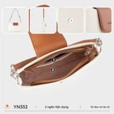  Túi đeo vai nữ Yuumy YN352 (Màu Trắng) 