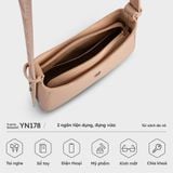 Túi đeo vai nữ YUUMY YN178 (Màu Hồng ngọc trai) 