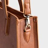  Túi Yuumy ( Thời trang nữ công sở - Túi xách da YTX20N2 ) màu nâu luxdeli 