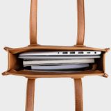  Túi Yuumy ( Thời trang nữ tote - Túi xách da YTX18N2 ) màu nâu luxdeli 