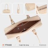  Túi xách nữ Yuumy YTX102 (Màu Kem) 