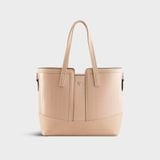  Túi Yuumy (Thời trang nữ hiện đại cỡ trung  - Túi xách da Verein YTX53) màu Kem 