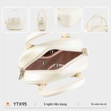  Túi xách nữ YUUMY YTX95 (Màu Đen ngọc trai) 