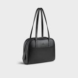  Túi Yuumy (Thời trang nữ dáng vòm bo cong - Túi xách da Seasand YTX76D) màu đen 