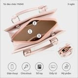  Túi đeo chéo nữ Yuumy YN343 (Màu Hồng ngọc trai) 