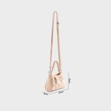  Túi Yuumy (Thời trang nữ mini xinh xắn size 21 - Túi đeo chéo da Seasand YN289HA) màu hồng dâu 