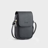  Túi Trita (Thời trang nữ đựng điện thoại - Túi đeo chéo da RHN150D) màu đen 