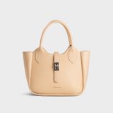  Túi Yuumy (Thời trang nữ phối quai xách - Túi xách da Bergen YTX78K) màu kem 