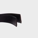  Thắt lưng nam Trita (Thời trang da bò thật ba lớp RTL043D) màu đen 