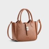  Túi Yuumy (Thời trang nữ phối quai xách - Túi xách da Bergen YTX78B) màu bò 