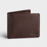  Ví nam da bò Trita (Thời trang nam dáng ngang - Ví da RVN07N) màu nâu 