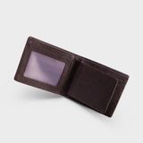  Ví nam da bò Trita (Thời trang nam dáng ngang - Ví da RVN07N) màu nâu 