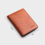 Ví Trita (Thời trang nam đựng namecard - Ví da Liberal RVN09BD) màu  bò đậm 