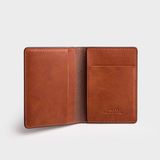  Ví Trita (Thời trang nam đựng namecard - Ví da Liberal RVN09BD) màu  bò đậm 