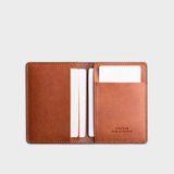  Ví Trita (Thời trang nam đựng namecard - Ví da Liberal RVN09BD) màu  bò đậm 
