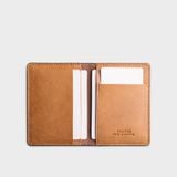  Ví Trita (Thời trang nam đựng namecard - Ví da Liberal RVN09BN) màu bò nhạt 