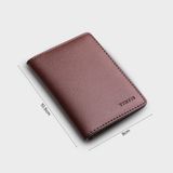  Ví Trita (Thời trang nam đựng namecard - Ví da Liberal RVN09N) màu nâu 
