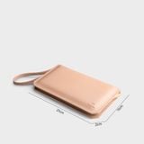  Ví Yuumy ( Thời trang nữ kèm dây đeo - Ví da Seasand YV68K ) màu kem 