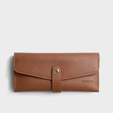  Ví Trita (Thời trang nữ dáng dài cầm tay cao cấp - Ví da RV47B) màu bò 