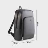  Balo Yuumy (Thời trang nữ da mềm basic cỡ lớn - Balo da Seasand YBA112D) màu đen 