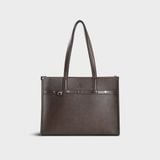  Túi Yuumy (Thời trang nữ thanh lịch cỡ lớn - Túi xách da Bergen YTX83N) màu nâu 