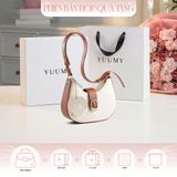  Hộp quà tặng túi đeo vai nữ Yuumy YN320 Màu Trắng ngọc trai 