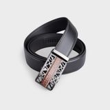  Thắt lưng Trita (Thời trang nam - Dây nịt da thật RTLT415D16) màu đen 