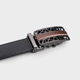  Thắt lưng Trita (Thời trang nam - Dây nịt da thật RTLT415D16) màu đen 