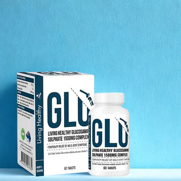 Living Healthy Viên Uống Glucosamine Sulphate 1500mg Complex Hỗ Trợ Tốt Cho Khớp 60 Viên