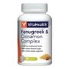 VitaHealth Viên Uống Fenugreek & Cinnamon Complex Hỗ Trợ Giảm Đường Huyết 30 Viên