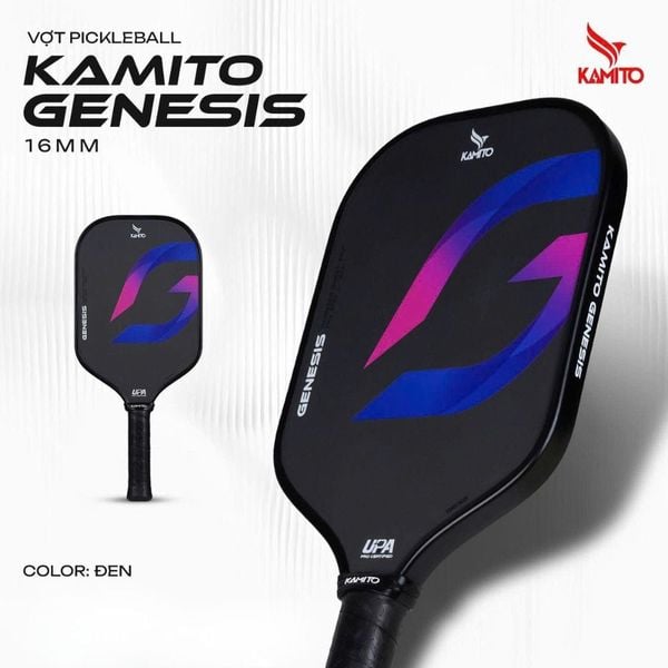 Kamito Genesis Vợt Pickleball 16mm | 6 Màu |