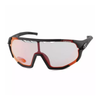 Tifosi Sledge Kính Mát Thể Thao Thiết Kế Cong Thái Học Dành Cho Đạp Xe, Pickleball Gọng Lớn Màu Đen Matte Black Tròng Đổi Màu Đỏ Clarion Red Fototec