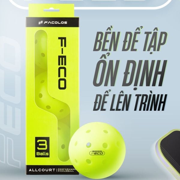 Facolos F-Eco Bóng Pickleball  (1 Trái)