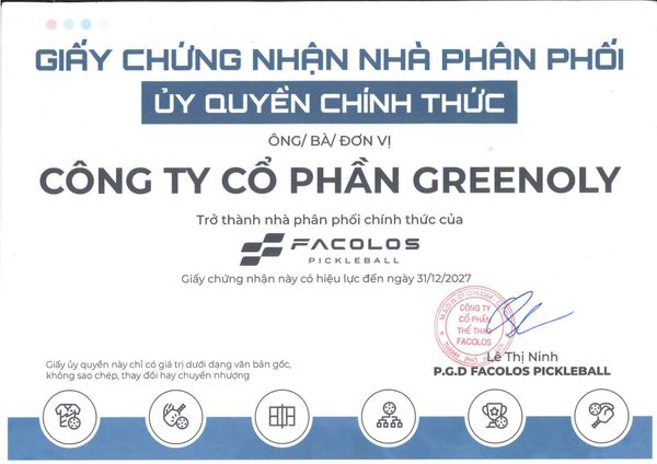 Facolos Vợt Pickleball Pro Series Elite X 16mm