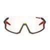 Tifosi Stash Kính Mát Thể Thao Nửa Gọng Dành Cho Đạp Xe, Chạy Bộ, Pickleball Thiết Kế Đệm Êm Tai, Mũi Gọng Màu Đen Matte Gunmetal Tròng Đổi Màu Đỏ Clarion Red Fototec