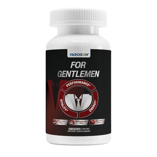 Faroson Viên Uống Tăng Cường Sinh Lý Nam Giới For Gentlemen 60 Viên - Từ Mỹ