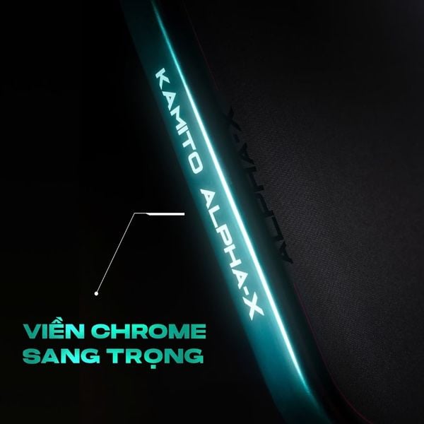 Kamito Vợt Pickleball Alpha-X Màu Xanh Ngọc - Hồng