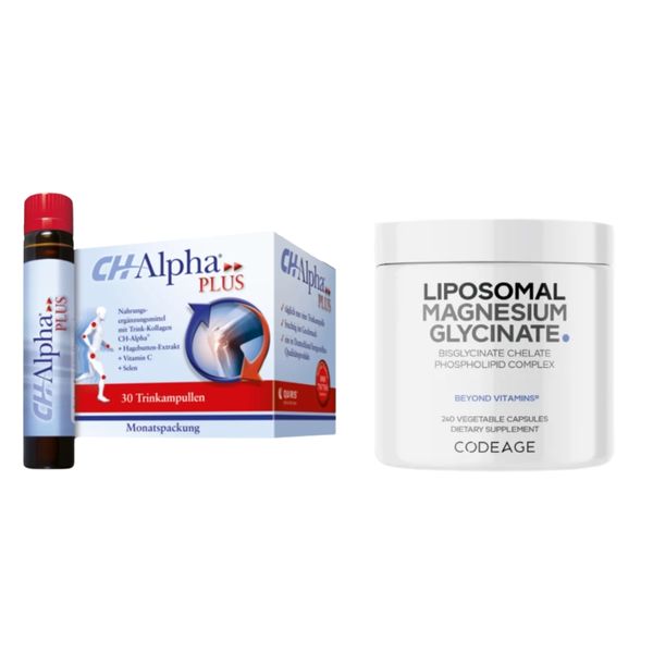 Quiris Thức Uống Collagen Chống Thoái Hoá Xương CH - Alpha Plus 30 Ống