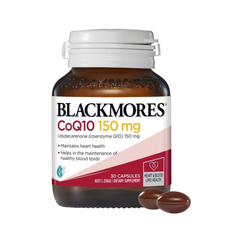 Blackmores Viên Uống Bổ Sung CoQ10 150mg Hỗ Trợ Tim Mạch 30 Viên