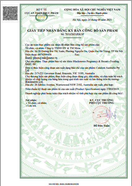 Blackmores Viên Uống Bổ Sung Vitamin Tổng Hợp Cho Mẹ Bầu Pregnancy Gold 60 Viên