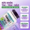 Webber Naturals Viên Uống Hỗ Trợ Tim Mạch Não, Giảm Chất Béo Trung Tín Trong Huyết Thanh Triple Strength Omega 3 900mg + CoQ10 Hộp 80 Viên