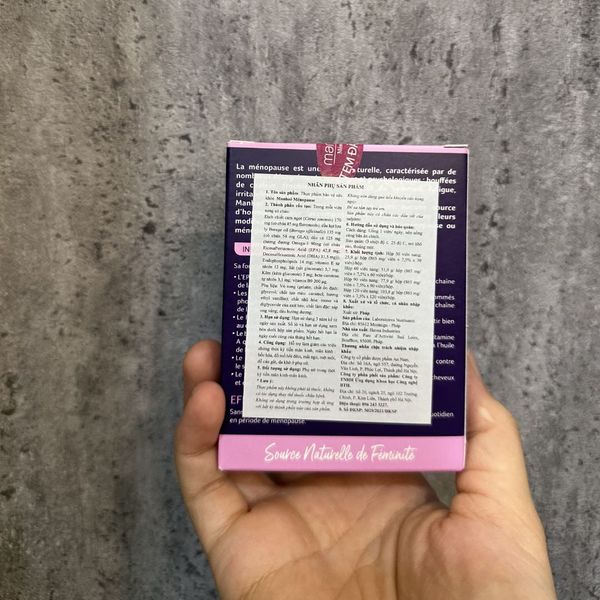 Cân Bằng Nội Tiết Cho Phụ Nữ Tiền Mãn Kinh Manhae Của Pháp Không Gây U Nang, U Xơ