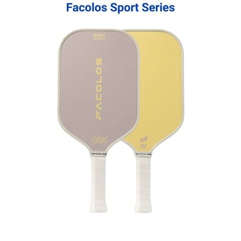 Facolos Vợt Pickleball Sport Series 2025 Màu Tím Vàng Solar Pop