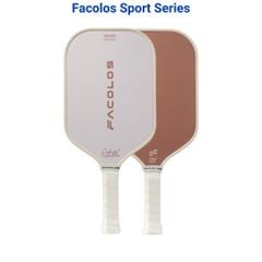 Facolos Vợt Pickleball Sport Series 2025 Màu Xám Nâu Brown Twist