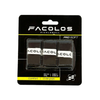 Facolos Cuốn Cán Vợt Pickleball Pro Grips Màu Đen (Hộp 3 Cái)