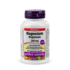 Webber Naturals Viên Uống Magie Dễ Dàng Hấp Làm Dịu Nhẹ Cho Hệ Tiêu Hóa Magnesium Bisglycinate 200mg Hộp 120 Viên