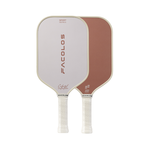 Facolos Vợt Pickleball Sport Series 2025 Màu Xám Nâu Brown Twist
