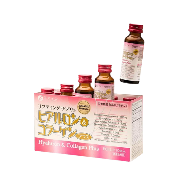 Fine Japan Nước Uống Dưỡng Da Hyaluron & Collagen Plus Drink 50ml